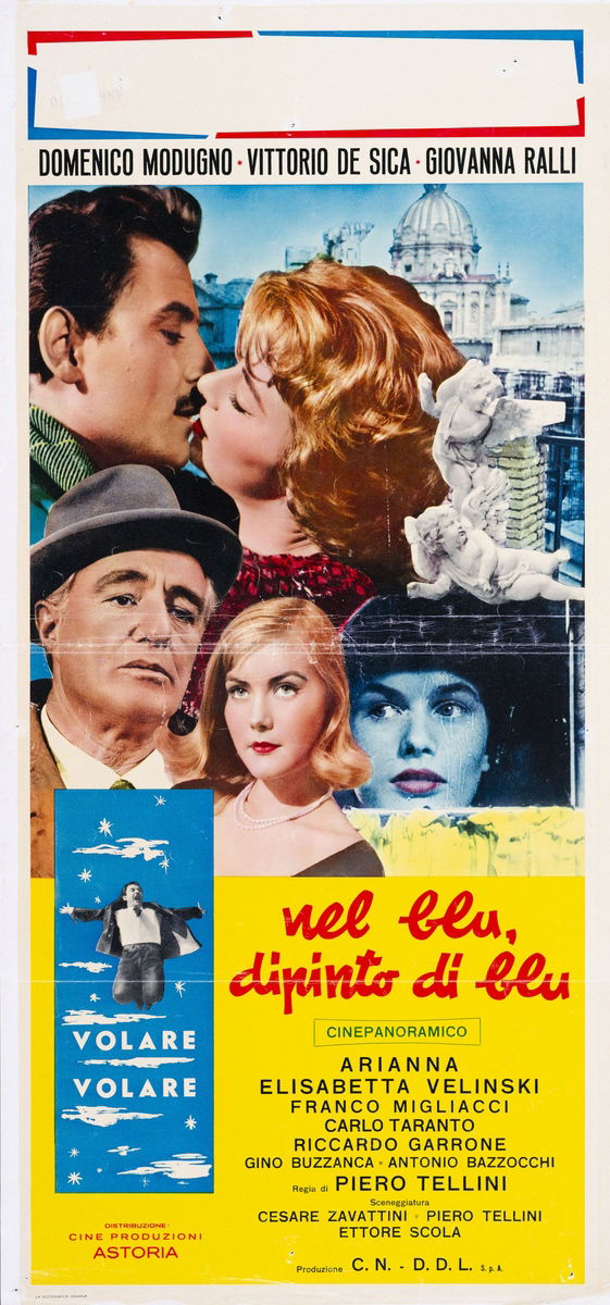 Nel blu dipinto di blu - Lobby Card 1