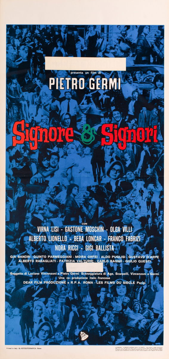 The Birds, the Bees and the Italians - Lobby Card 1