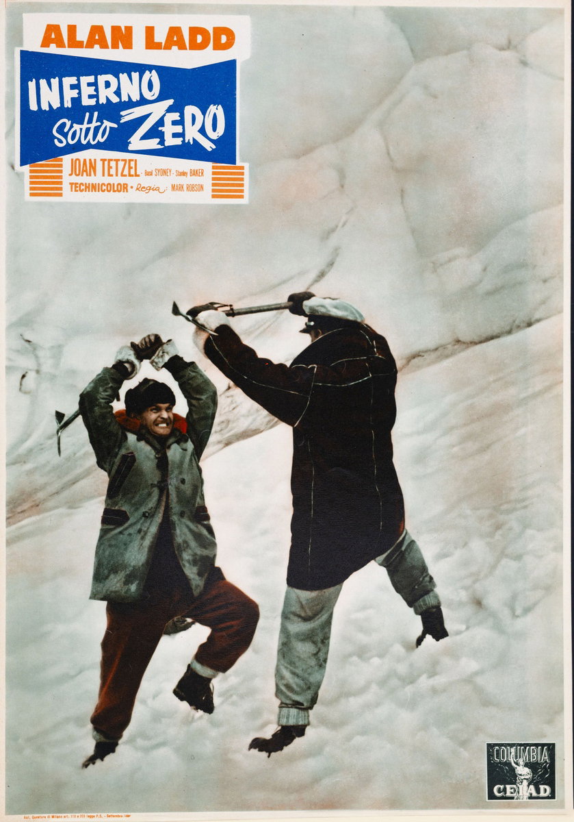 Lobby Card 3 for the film Hell Below Zero (1954)