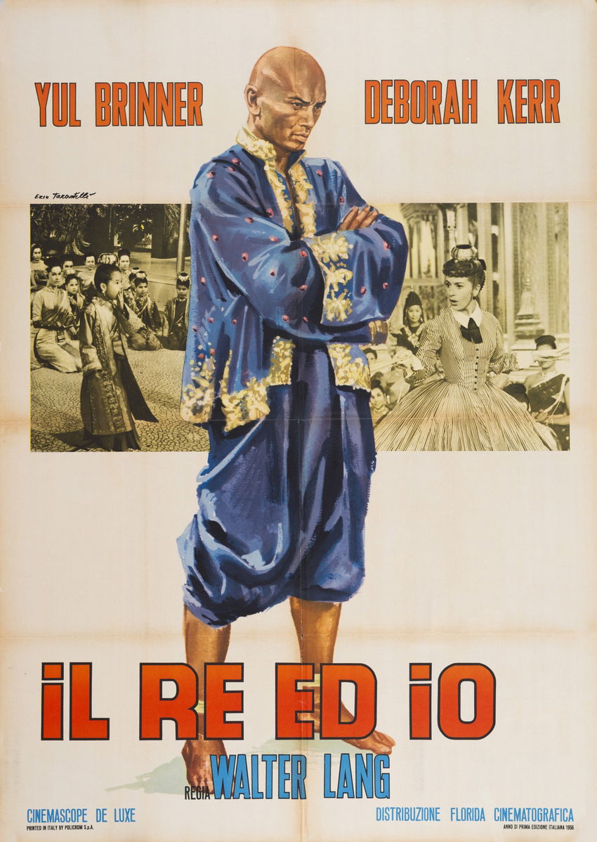 Il re ed io - Manifesto 1