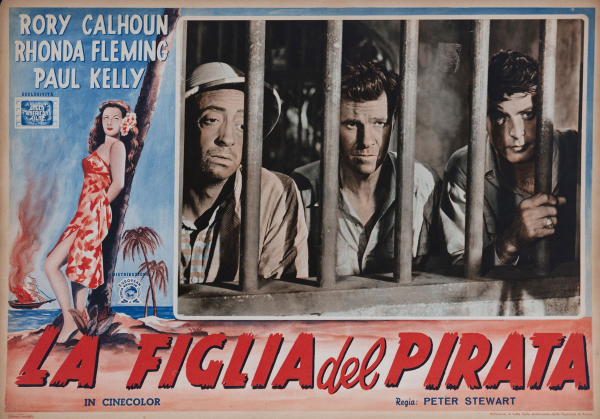 La figlia del pirata - Fotobusta 1