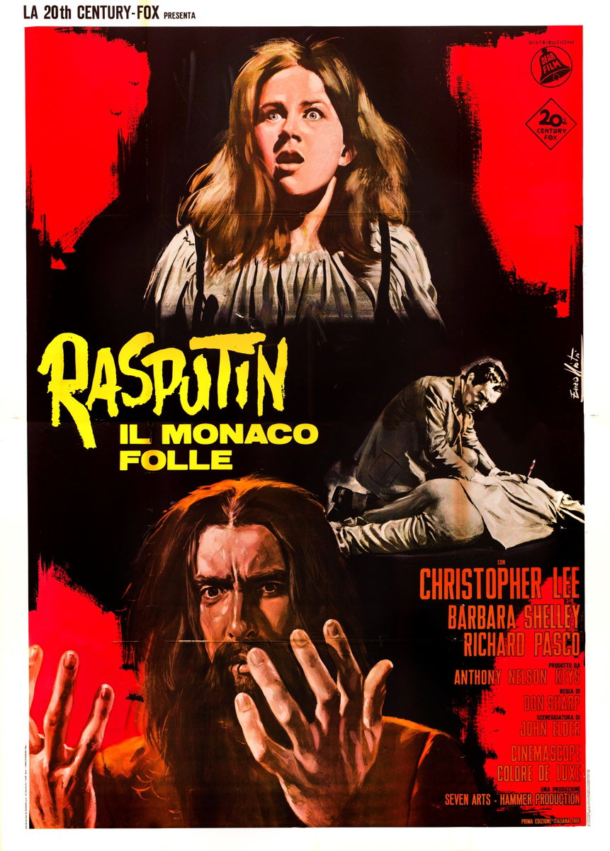 Rasputin il monaco folle - Manifesto 2