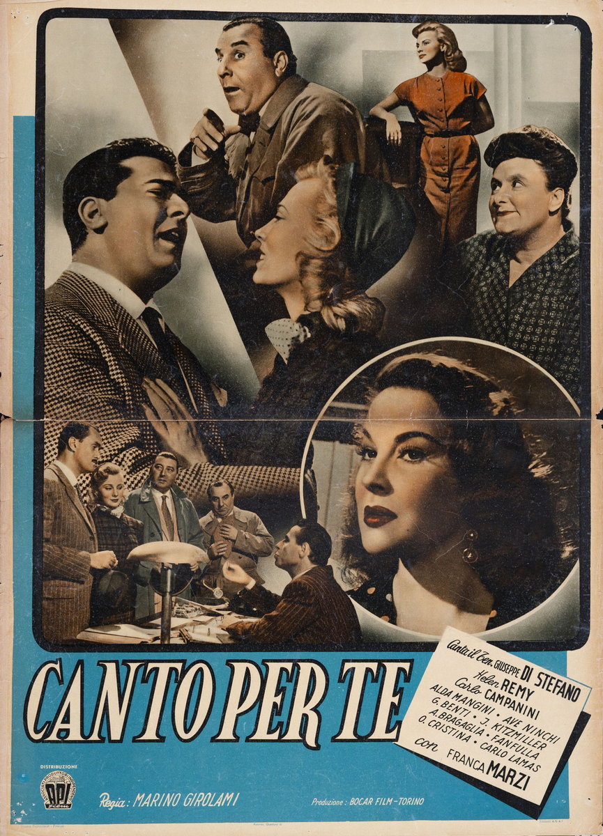 Fotobusta 4 per il film Canto per te (1954)