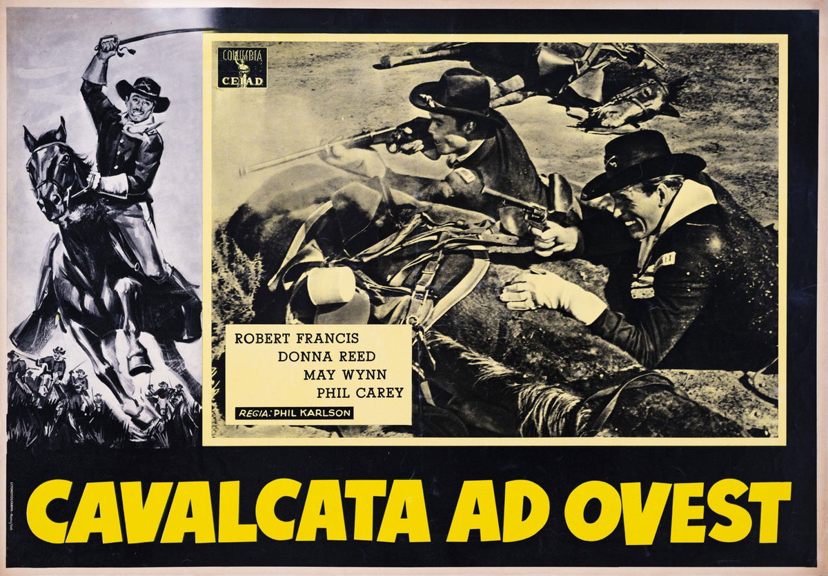 Cavalcata ad ovest - Fotobusta 1