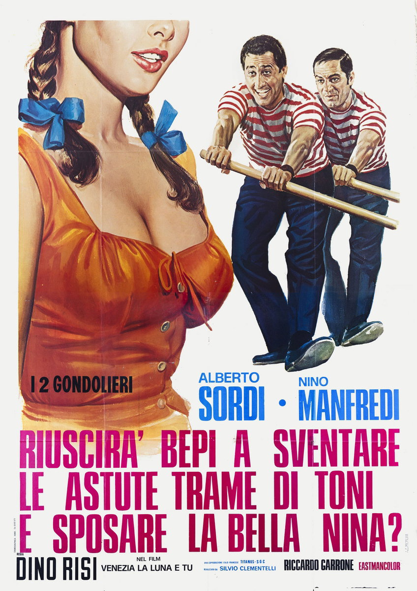 Poster 2 for the film Venice, the Moon and You (1958)