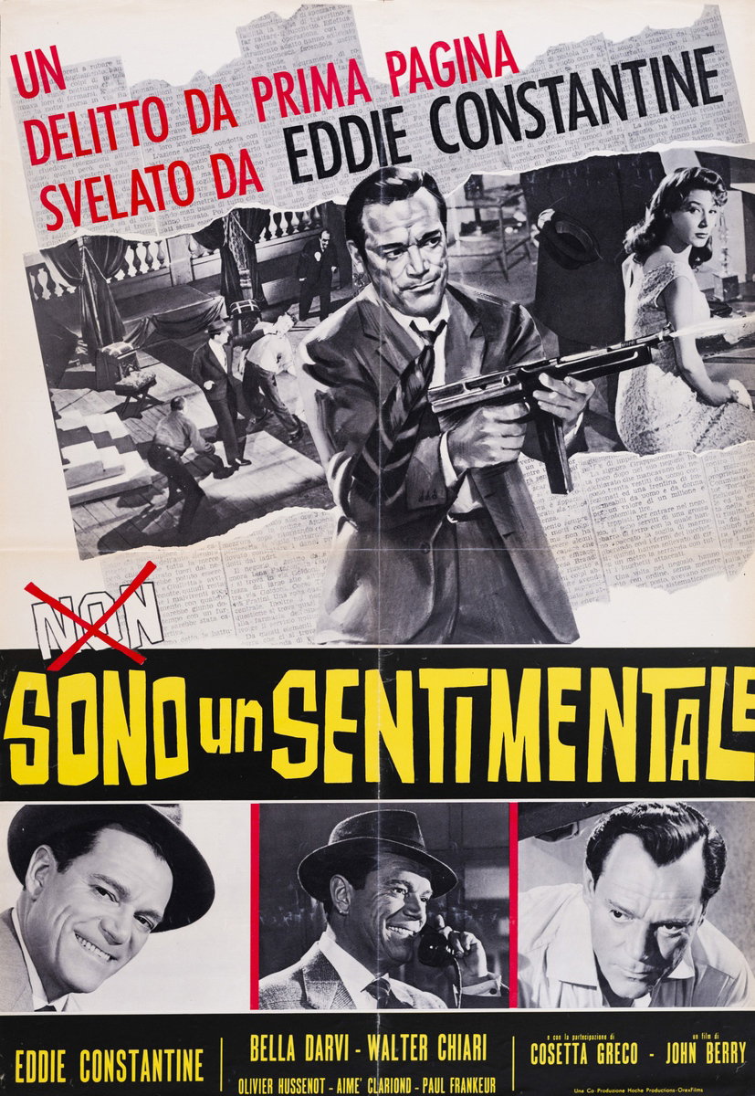 Manifesto 2 per il film Sono un sentimentale (1955)