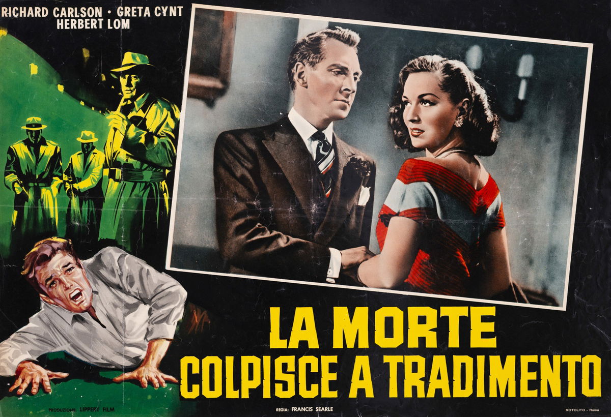 La morte colpisce a tradimento - Fotobusta 1