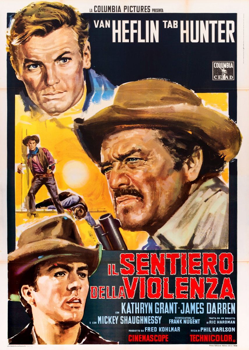 Poster 2 for the film Gunman's Walk (1958)