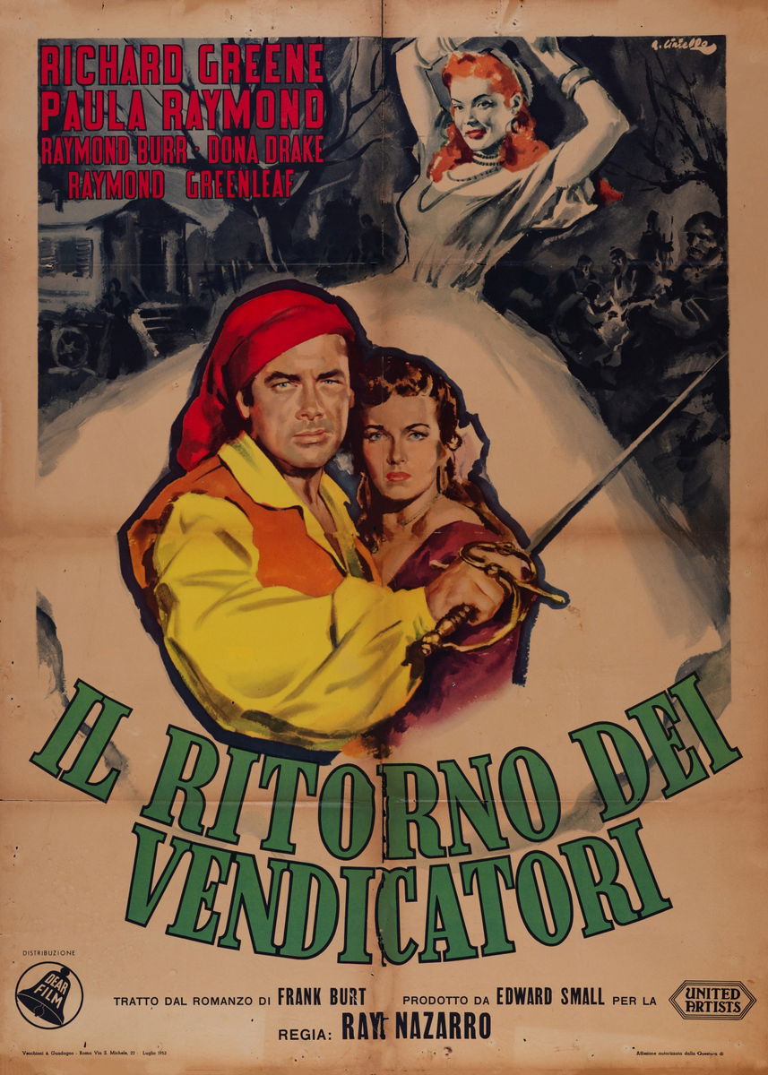 Il ritorno dei vendicatori - Manifesto 1