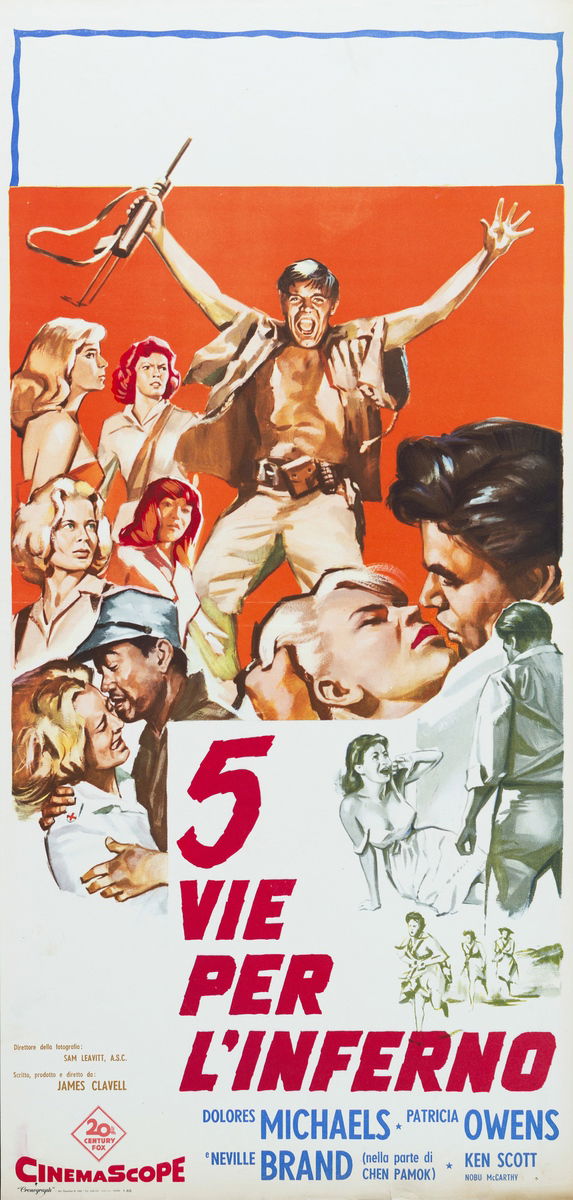 5 vie per l'inferno - Locandina 1