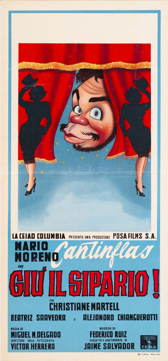 Giù il sipario! - Locandina 1