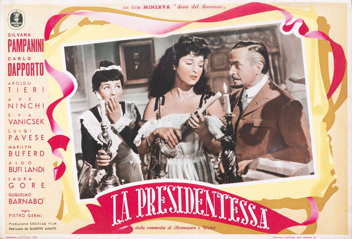 La presidentessa - Fotobusta 1