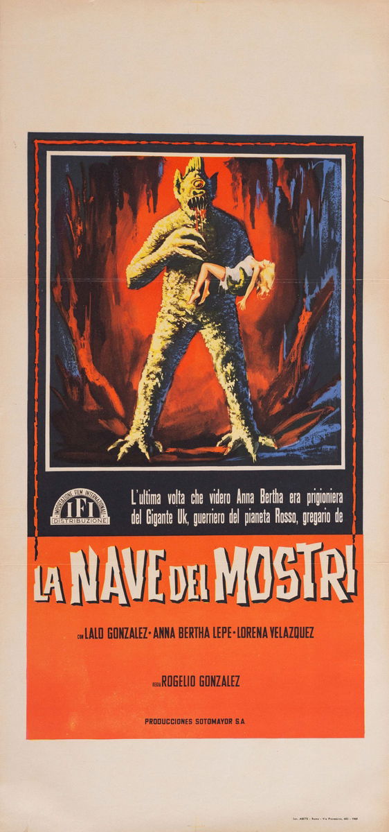 La nave dei mostri - Locandina 1