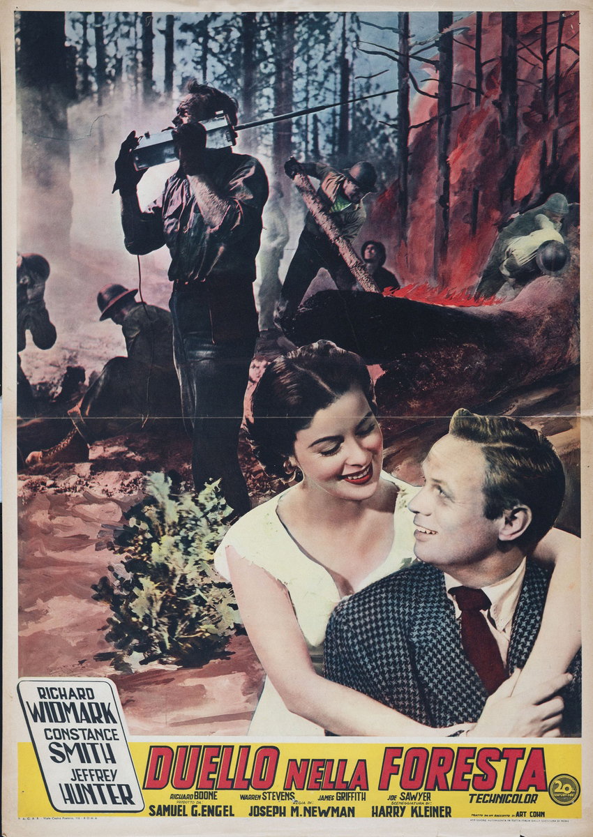 Lobby Card 4 for the film Red Skies of Montana (1952)