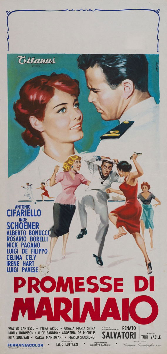 A Sailor's Promises - Lobby Card 1