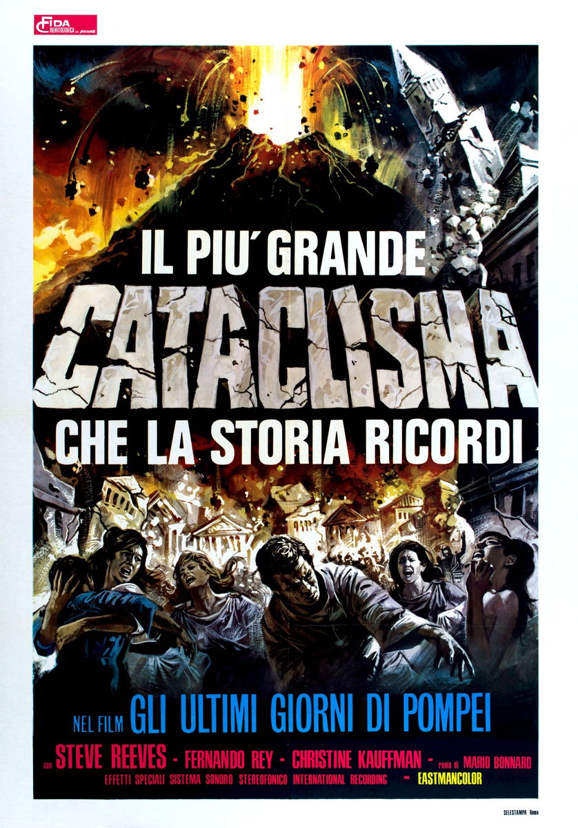 Gli ultimi giorni di Pompei - Manifesto 1