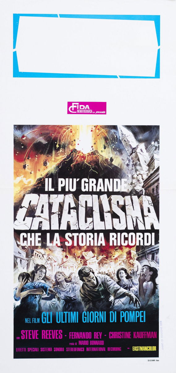 Gli ultimi giorni di Pompei - Locandina 1