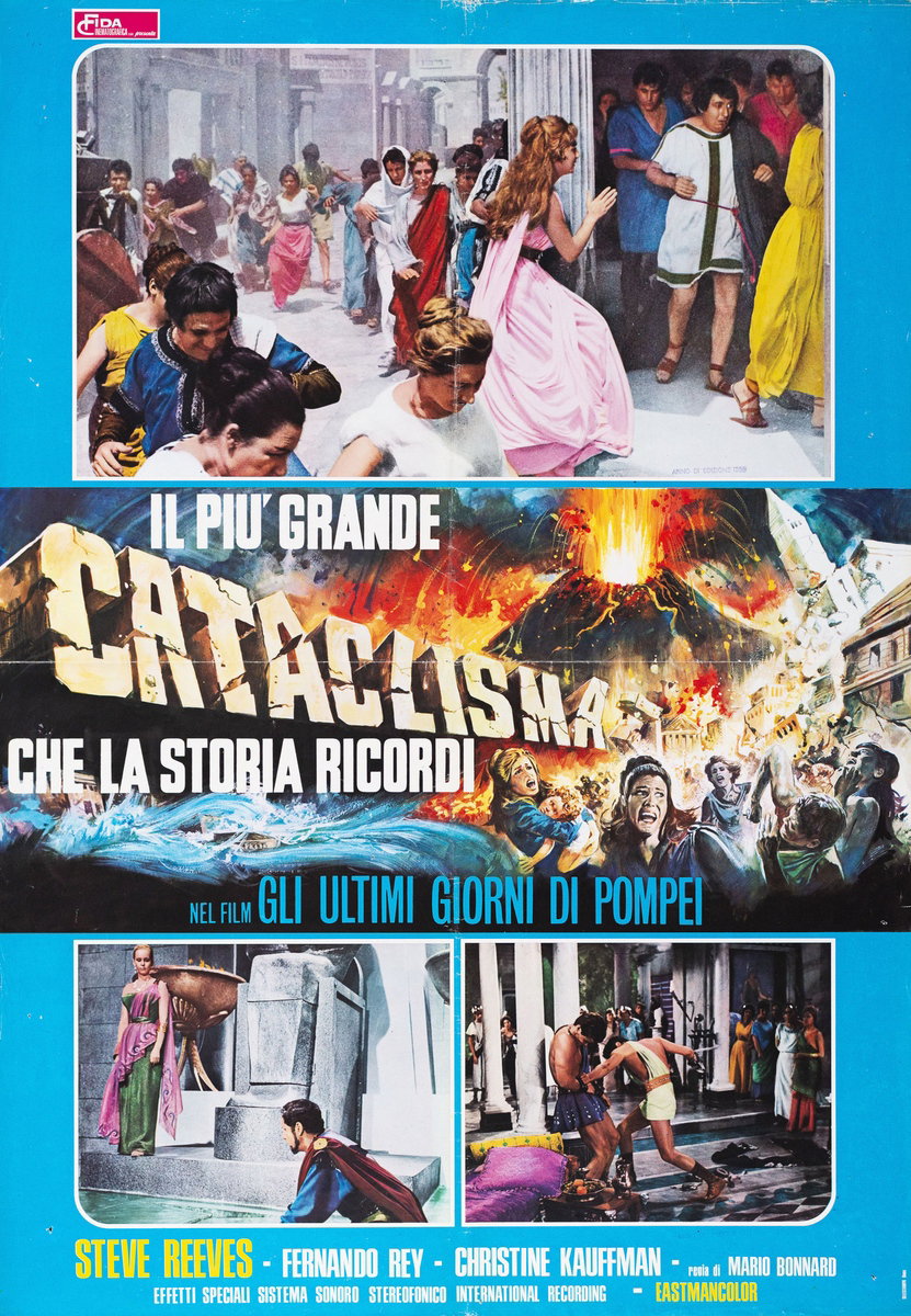 Poster 2 for the film The Last Days of Pompeii (1959)