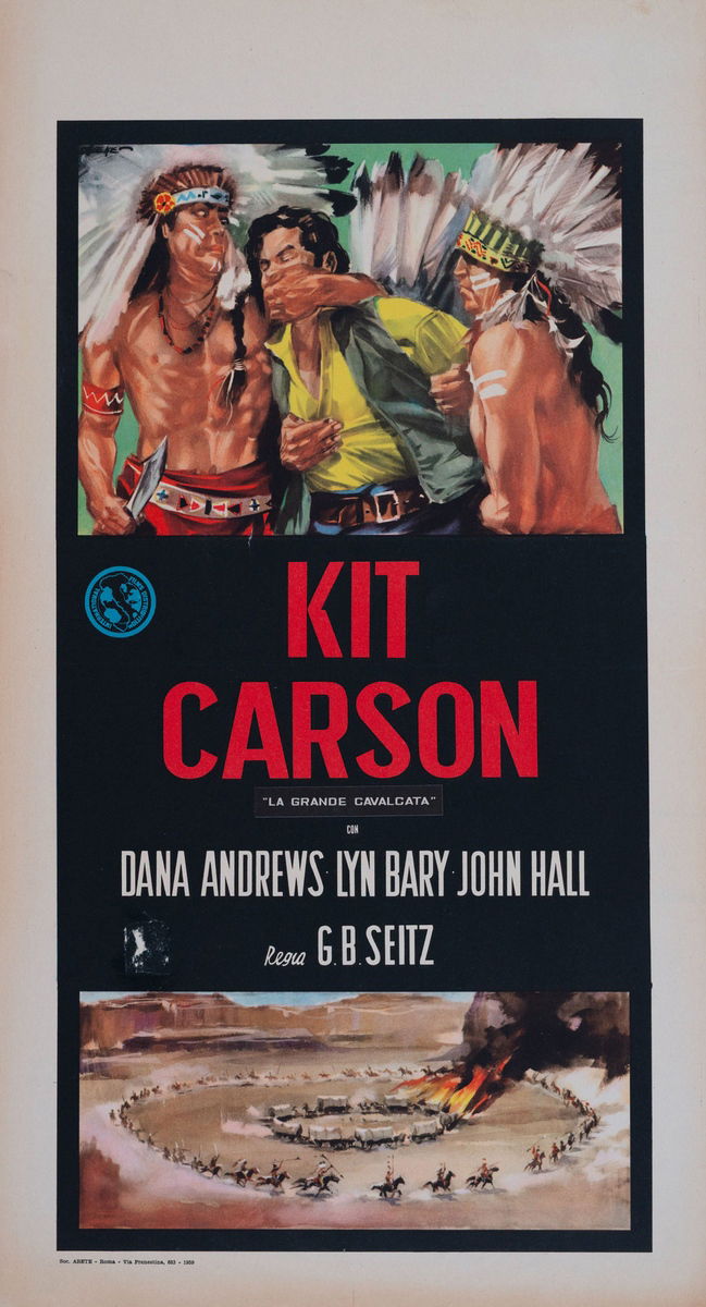 Kit carson la grande cavalcata - Locandina 1