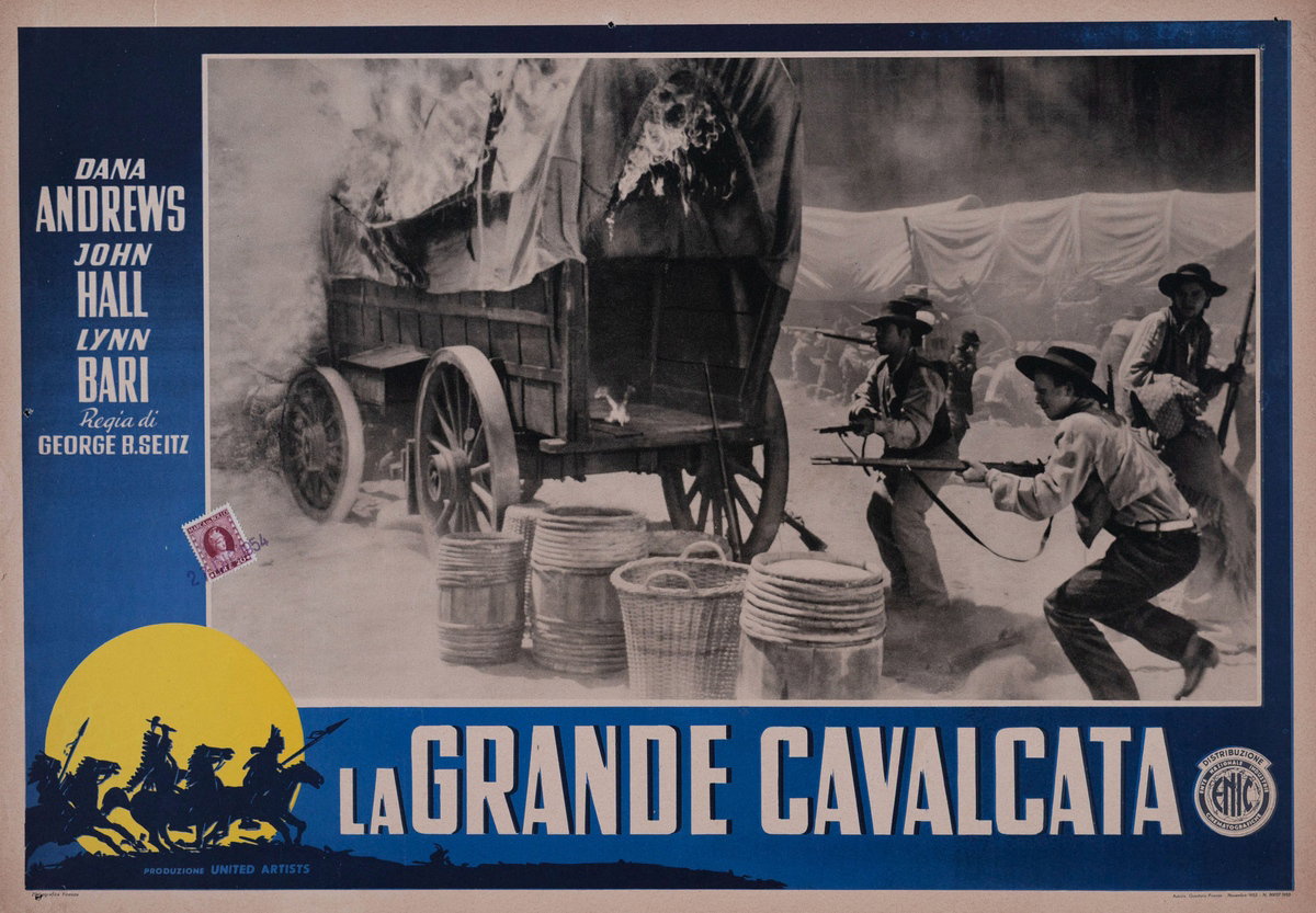 Fotobusta 2 per il film Kit carson la grande cavalcata (1940)