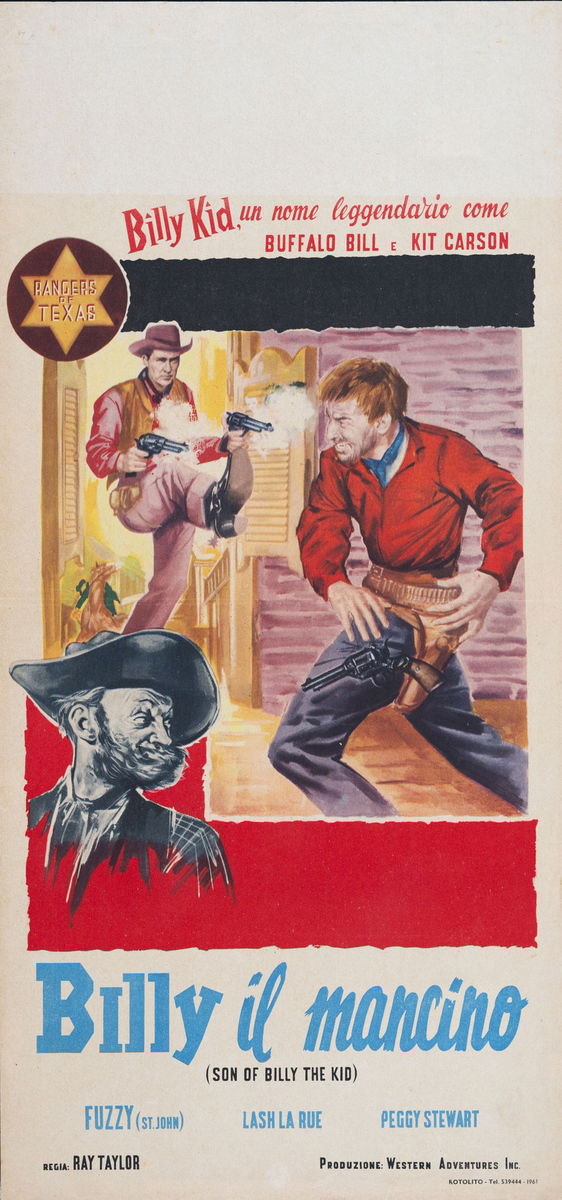 Billy il mancino - Locandina 1