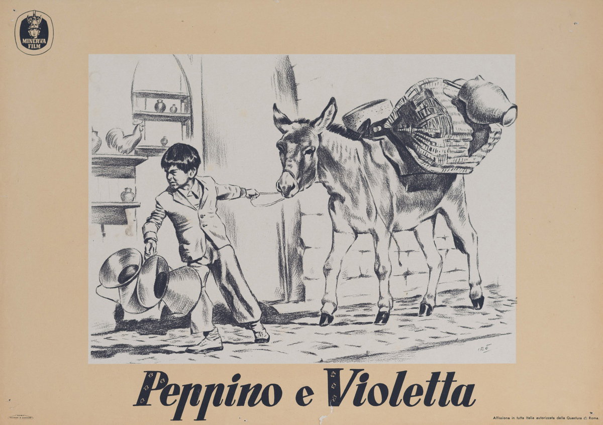 Fotobusta 3 per il film Peppino e Violetta (1951)