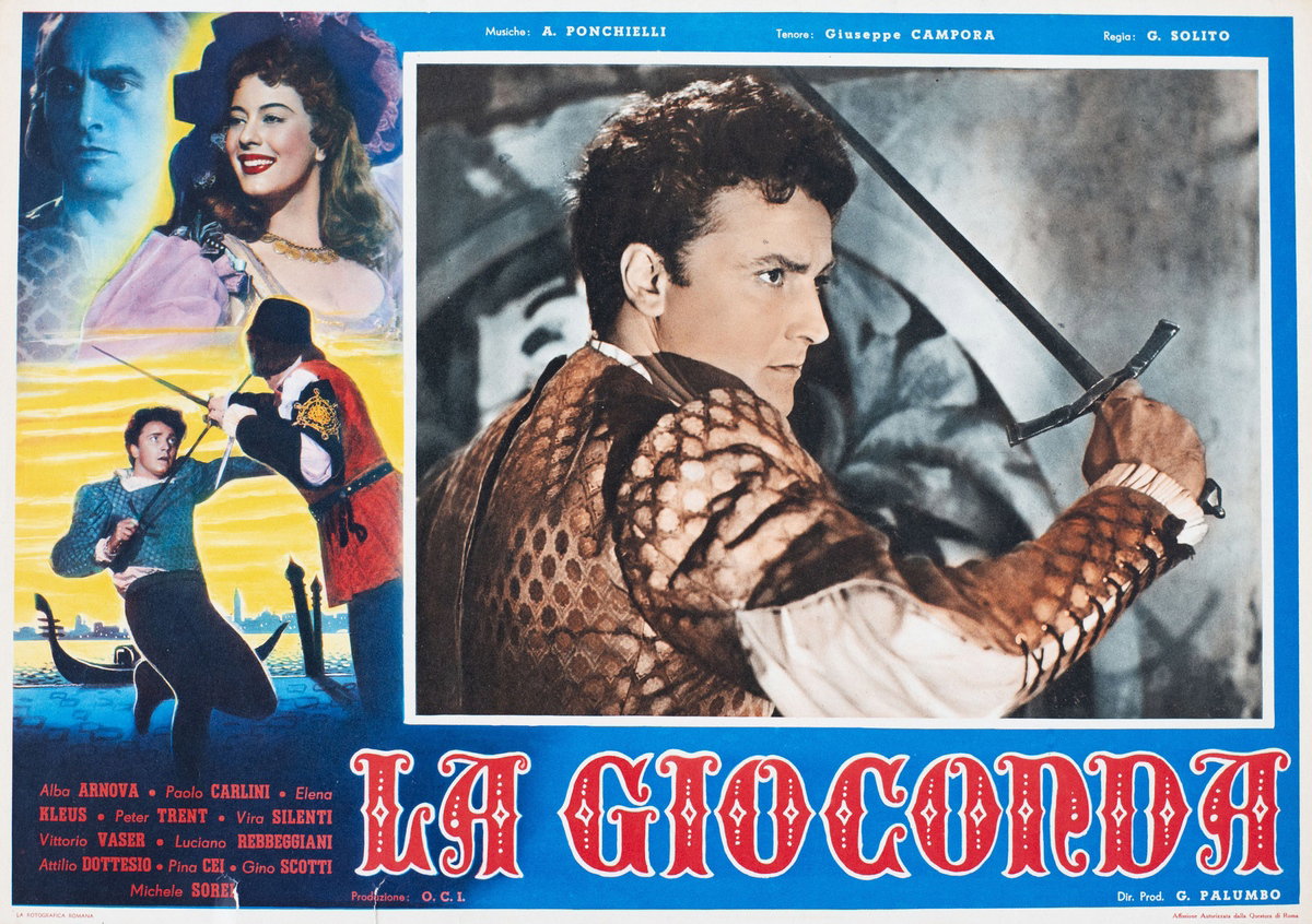 Fotobusta 3 per il film La Gioconda (1953)