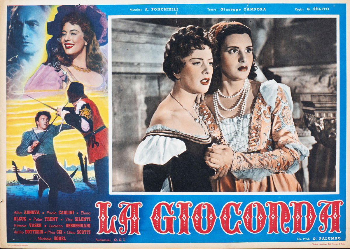 Fotobusta 4 per il film La Gioconda (1953)