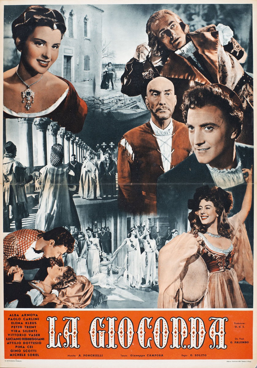 Fotobusta 6 per il film La Gioconda (1953)