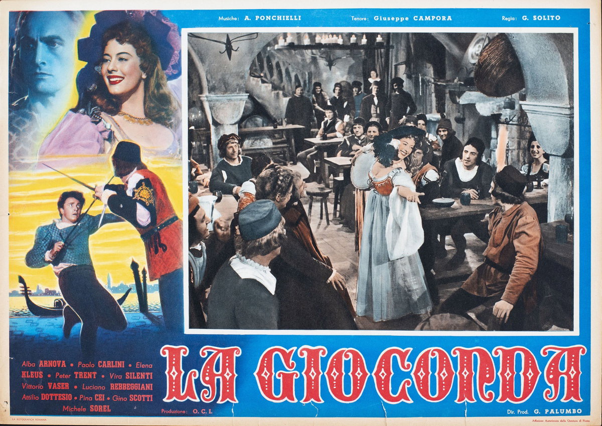 Fotobusta 2 per il film La Gioconda (1953)