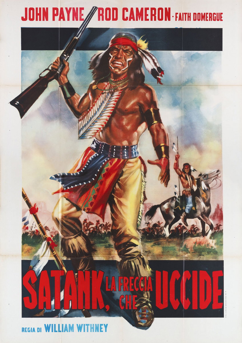 Poster 2 for the film Santa Fe Passage (1955)