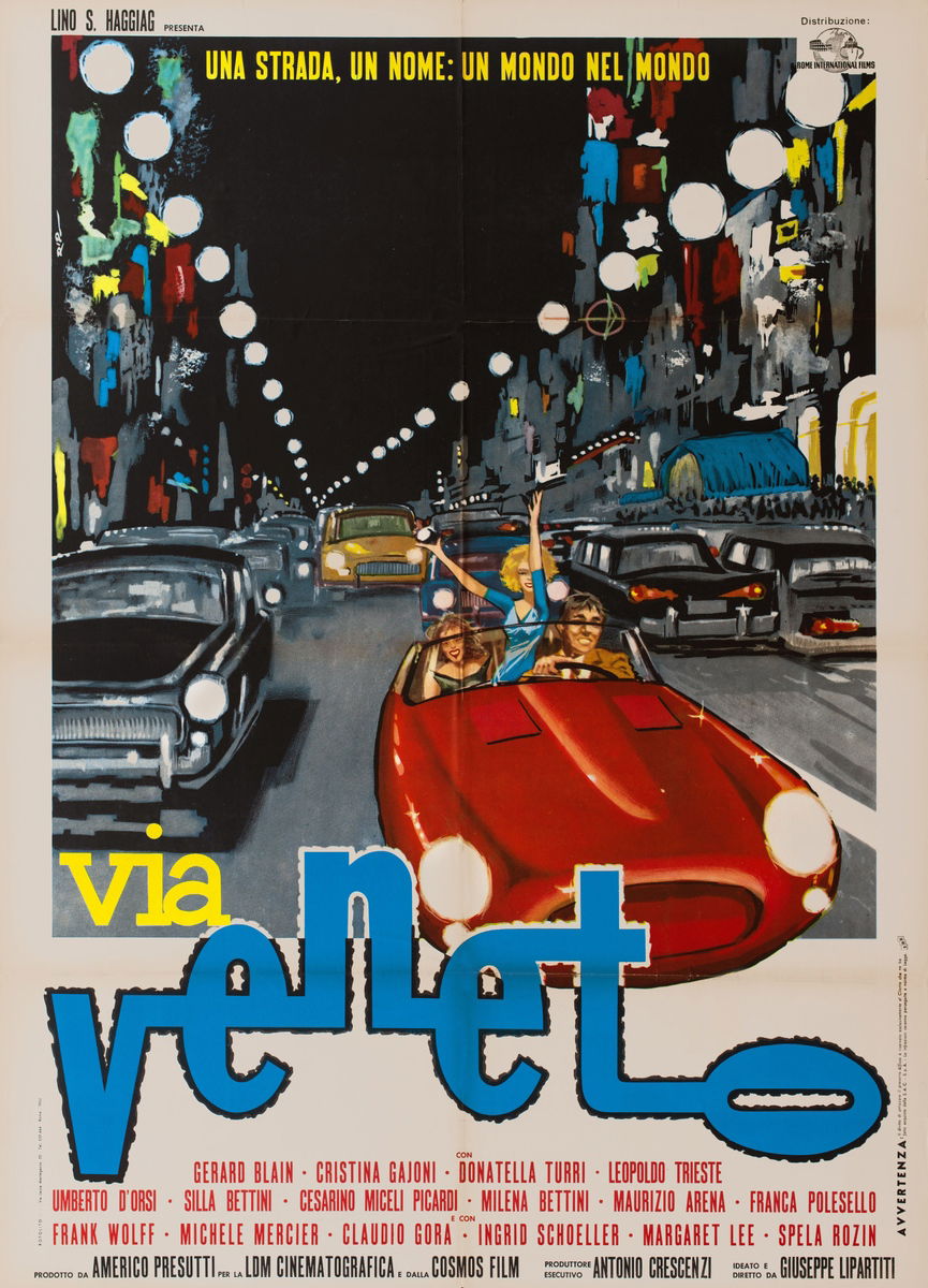 Via Veneto - Manifesto 1