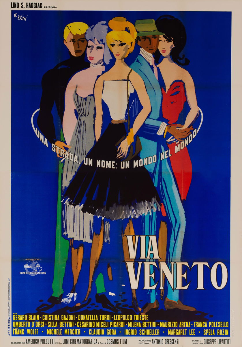 Via Veneto - Manifesto 2