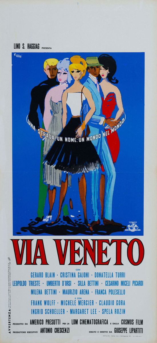 Via Veneto - Lobby Card 1