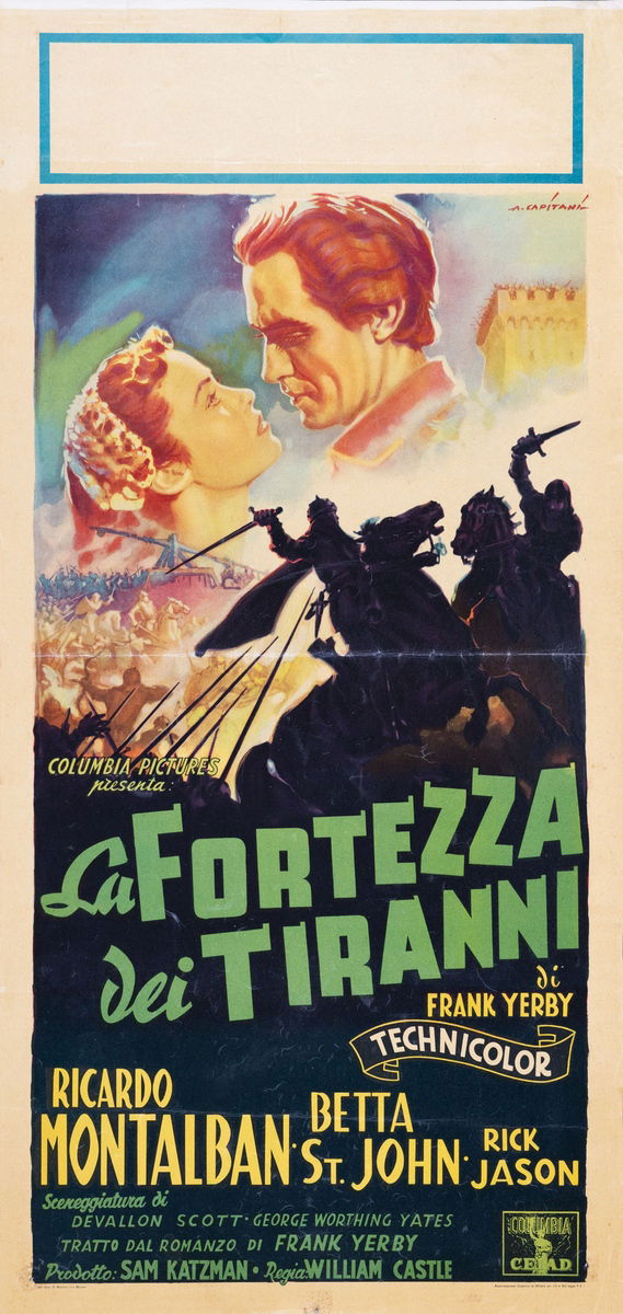 The Saracen Blade - Lobby Card 1