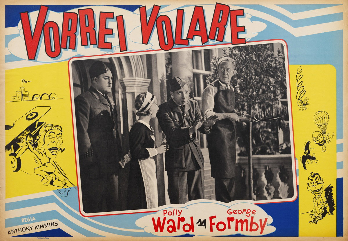 Lobby Card 3 for the film It's in the Air (1938)
