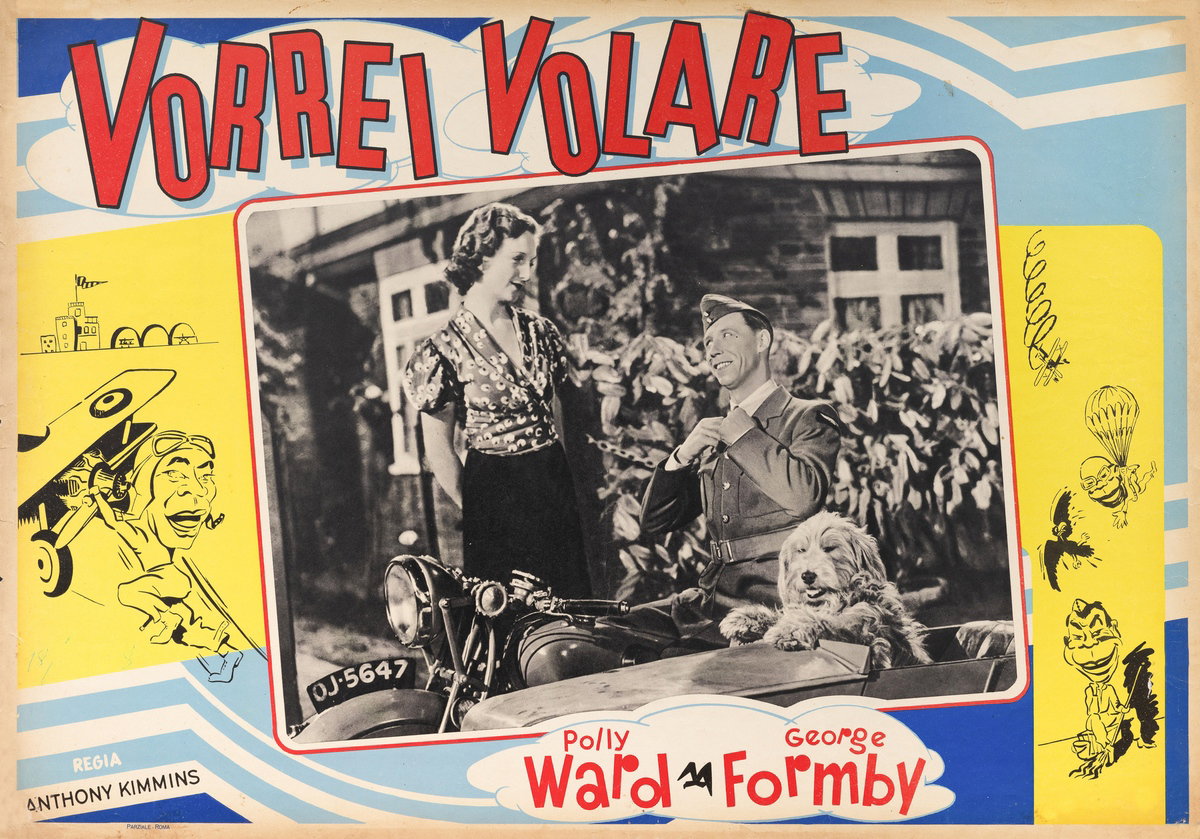 Lobby Card 4 for the film It's in the Air (1938)