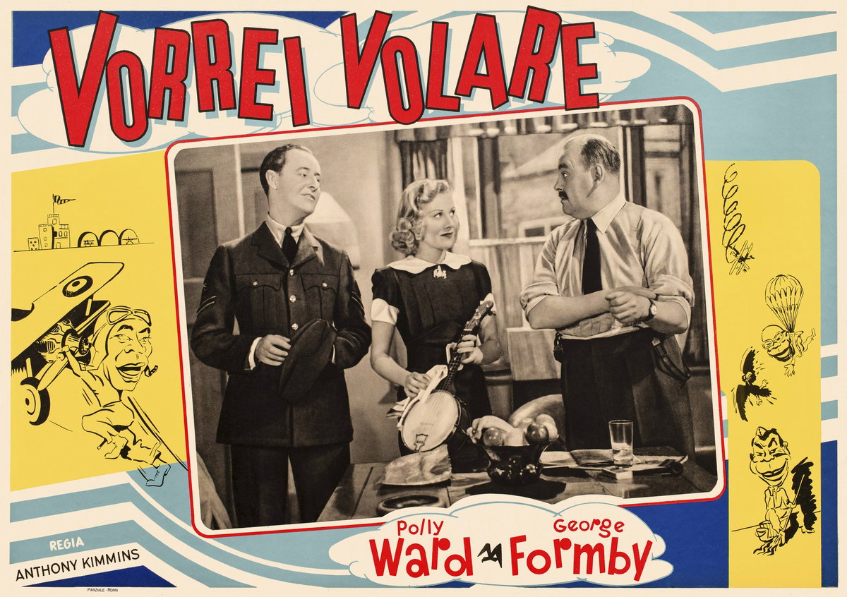 Lobby Card 5 for the film It's in the Air (1938)