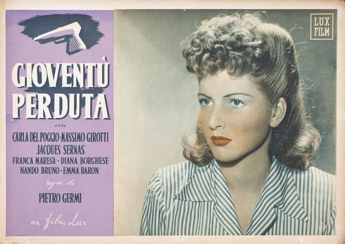 Fotobusta 2 per il film Gioventù perduta (1948)