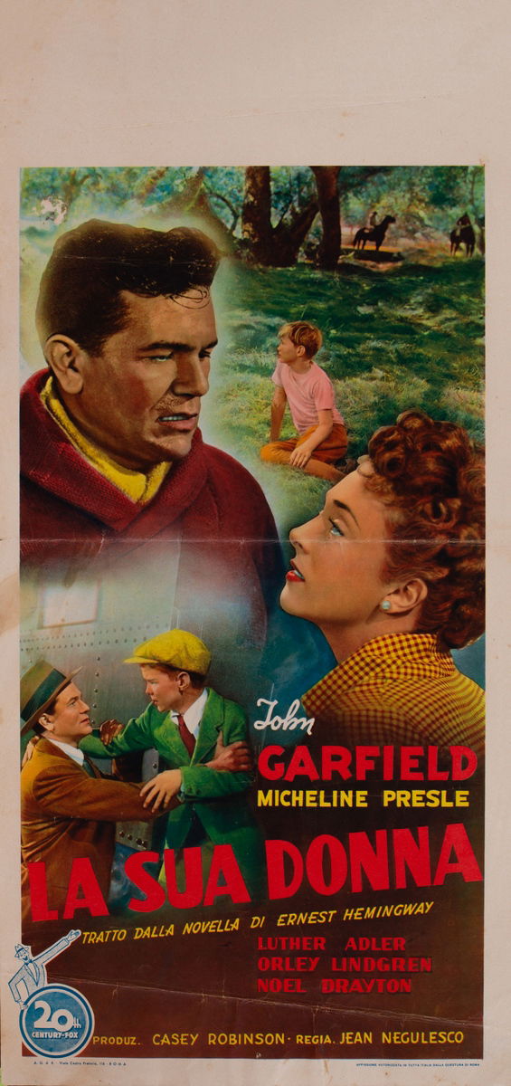 La sua donna - Locandina 1