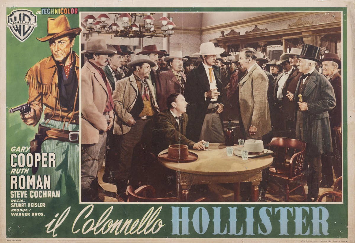 Fotobusta 2 per il film Il colonnello Hollister (1950)