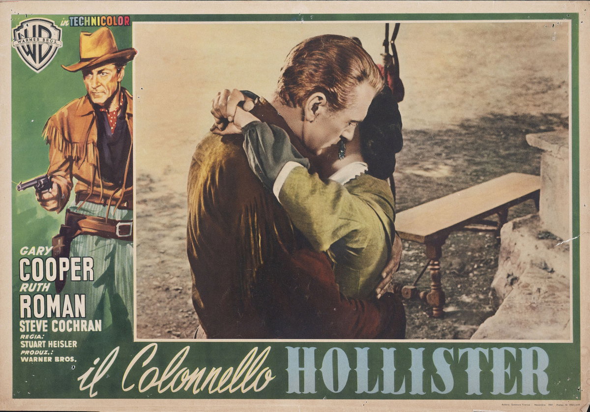 Fotobusta 3 per il film Il colonnello Hollister (1950)