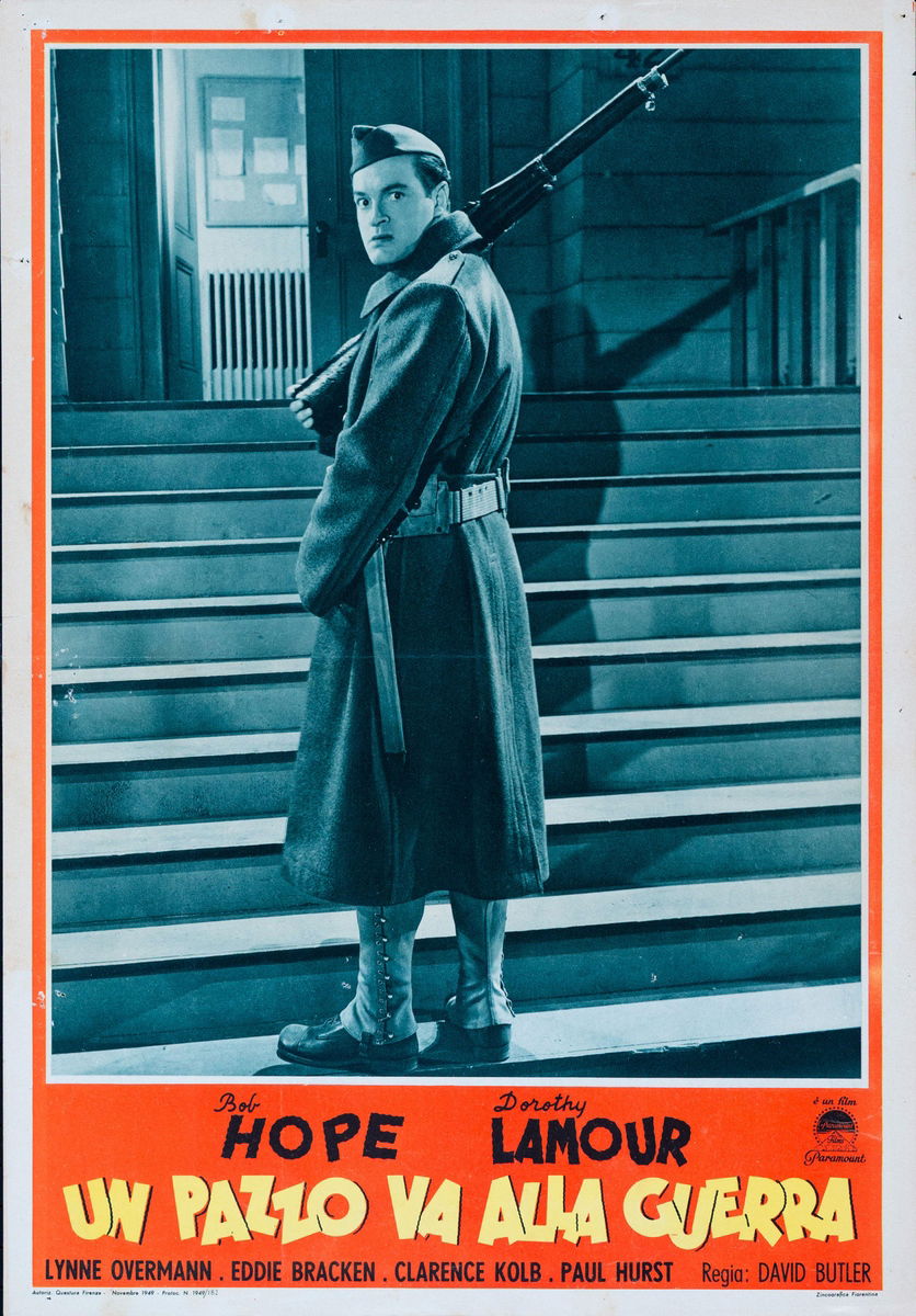 Un pazzo va alla guerra - Fotobusta 1