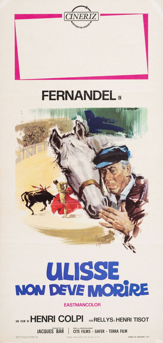 Ulisse non deve morire - Locandina 1