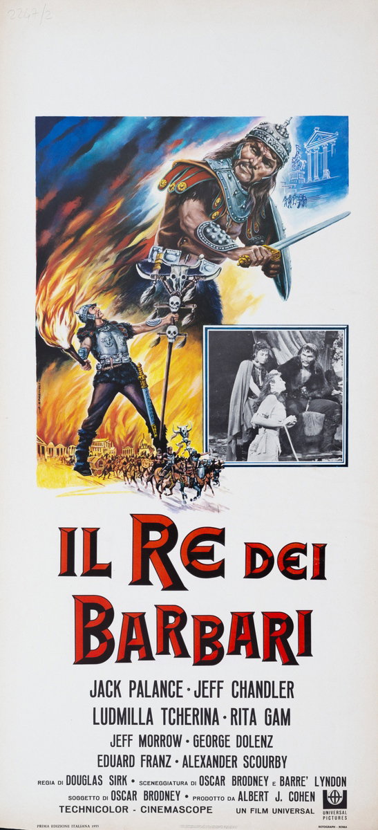 Il re dei barbari - Locandina 1