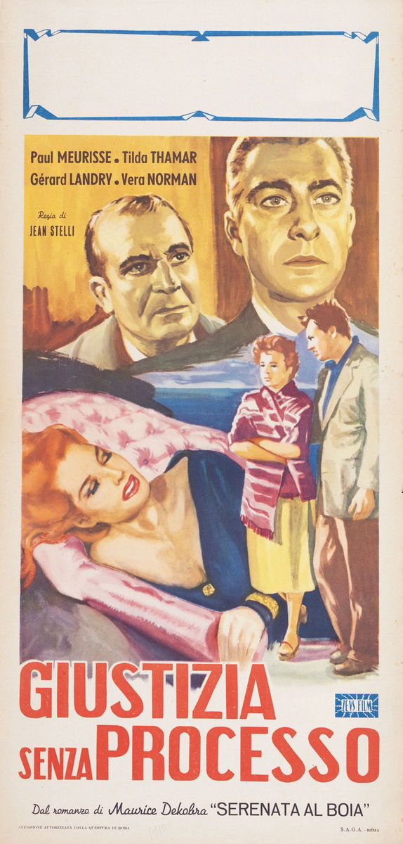 Giustizia senza processo - Locandina 1