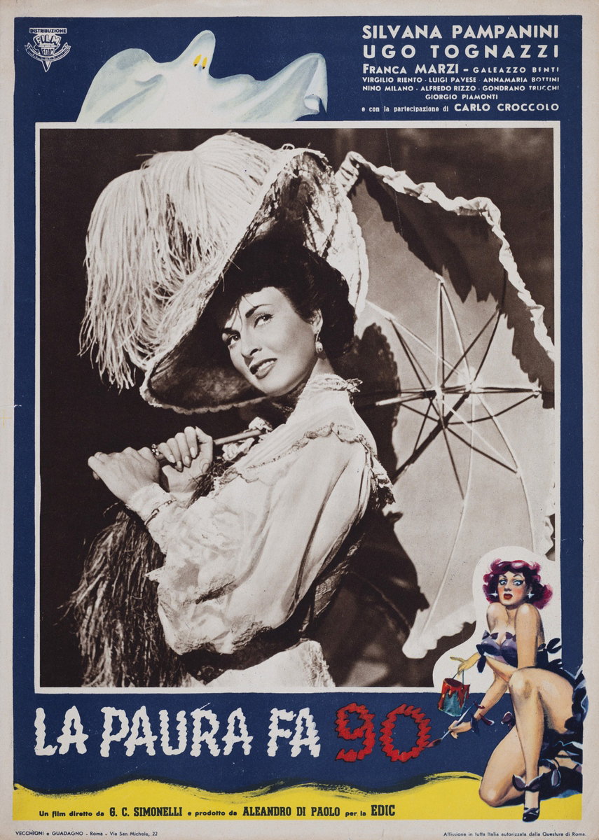 Fotobusta 2 per il film La paura fa 90 (1951)