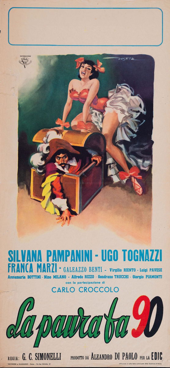 La paura fa 90 - Locandina 1