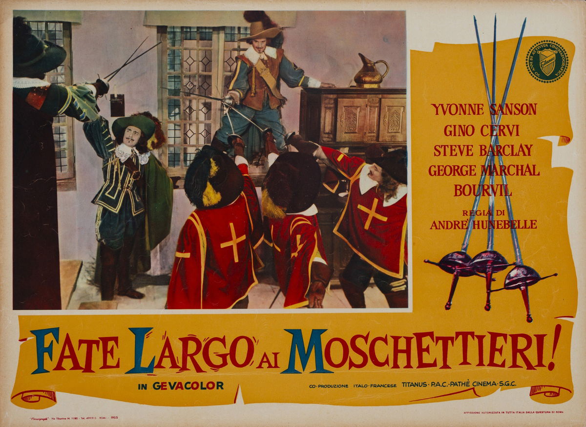 The Three Musketeers - Fotobusta 1