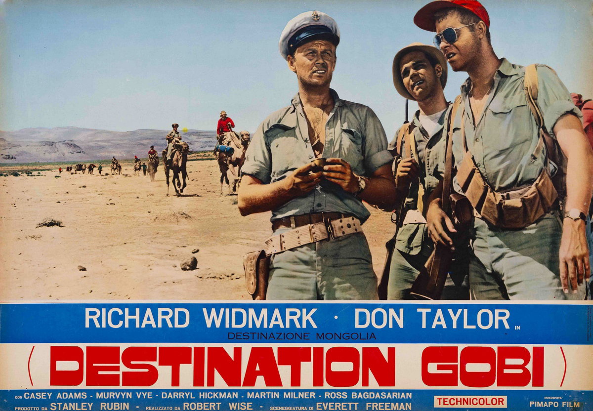 Lobby Card 2 for the film Destination Gobi (1953)